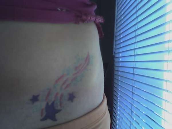 Shooting Star tattoo