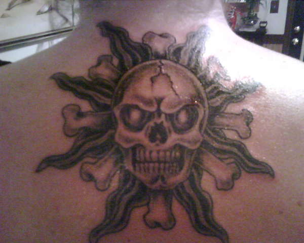 skullburst tattoo