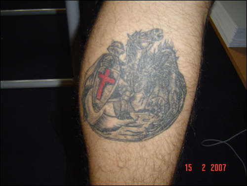 George & The Dragon tattoo