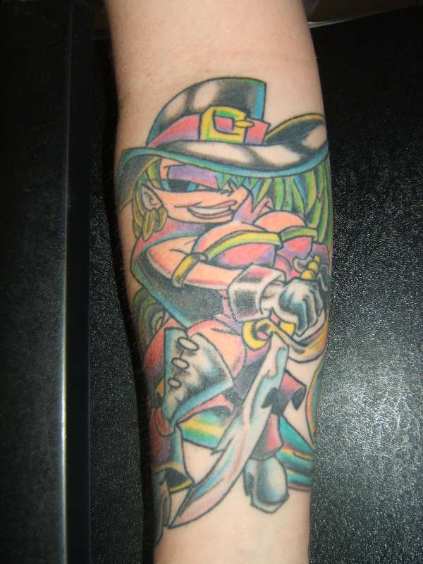 Pirate Hottie tattoo