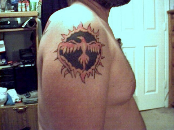 PHonix rising tattoo