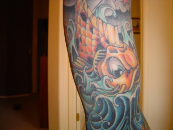 koi tattoo