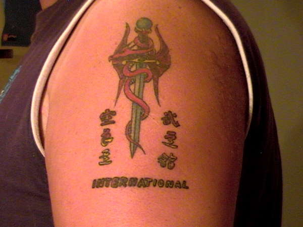 karate budokan international tattoo