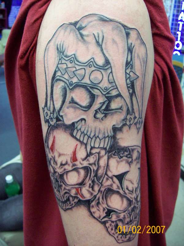 Joes Skulls tattoo