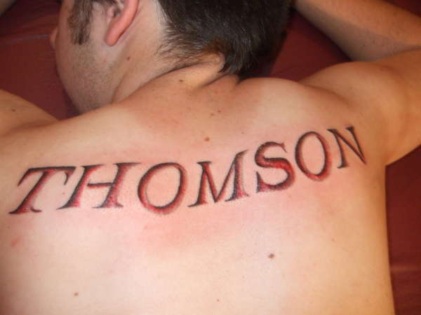 Last Name: Thomson tattoo