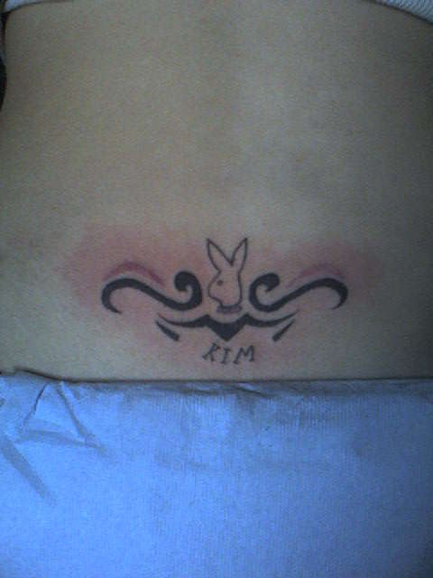 kims playboy tattoo
