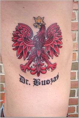 Polish Eagle Memorial Tattoo tattoo