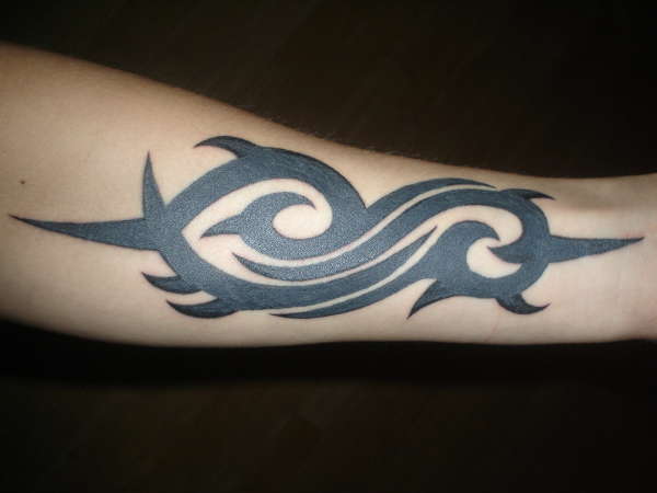 Slipknot "S" tattoo