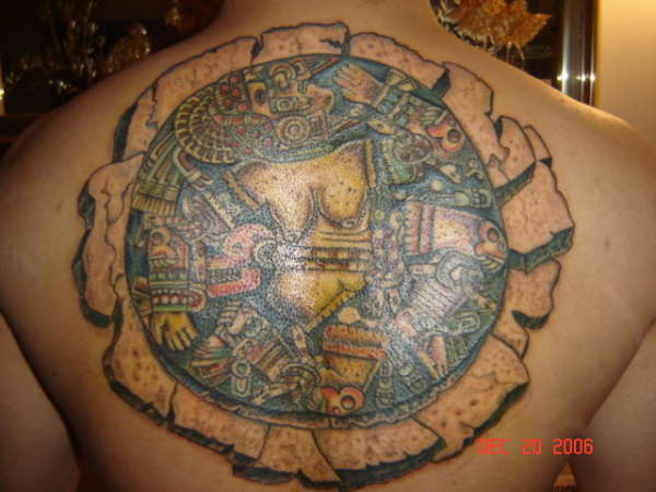 aztec tattoo