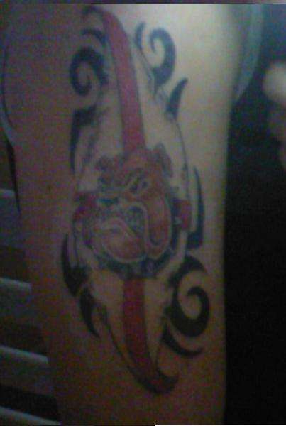 BRITISH BULLDOG tattoo