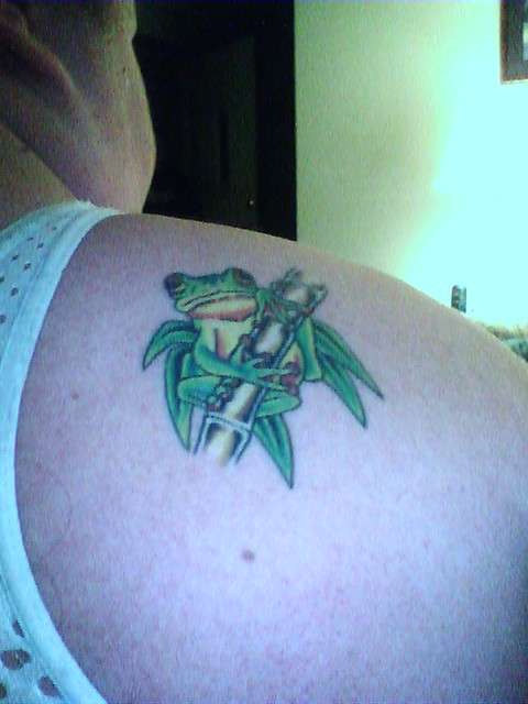 Frog tattoo