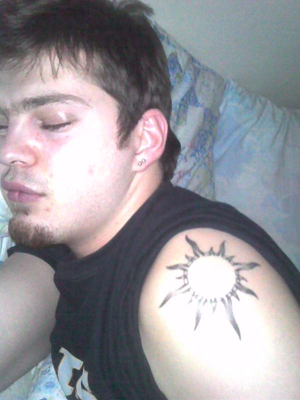 sun tattoo