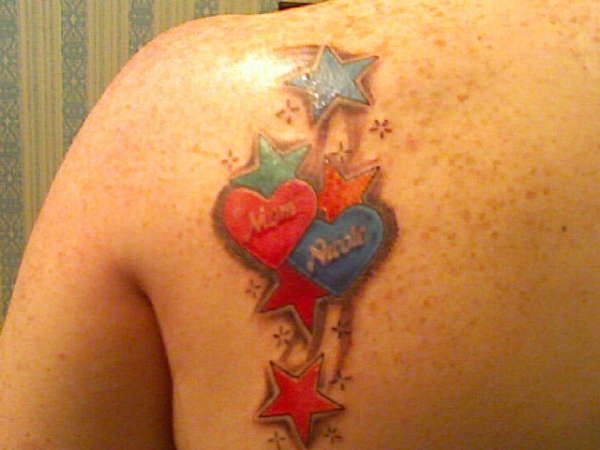 2nd Tat for sister and Mom tattoo
