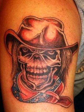 DEAD COWBOY tattoo