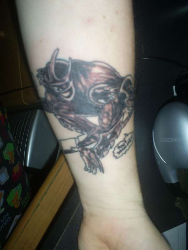 Shredder tattoo