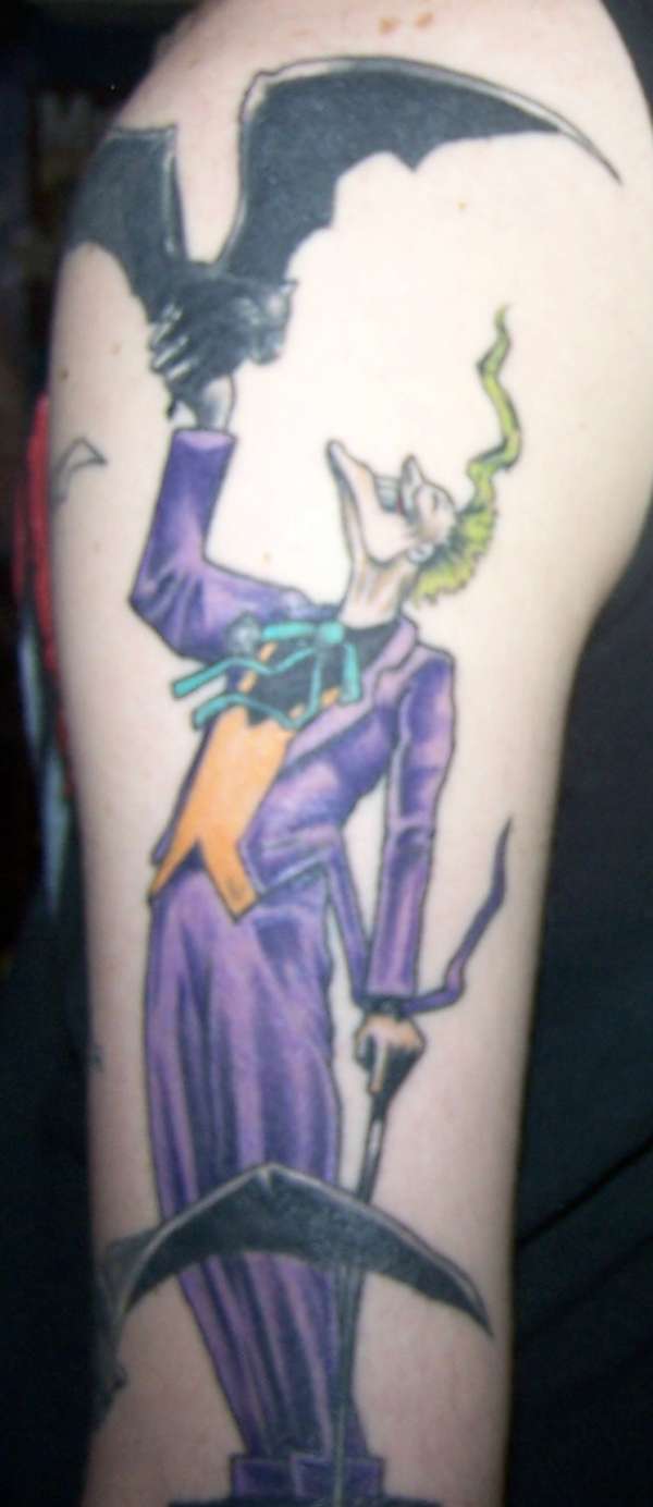 The Joker! HAHAHAHA!!!! tattoo