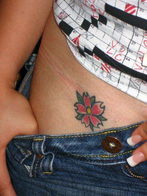 Cherry blossom tattoo