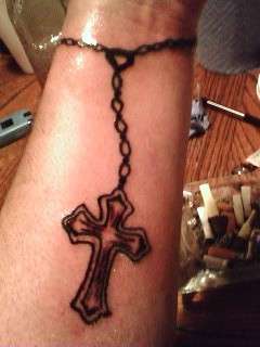 cross tattoo