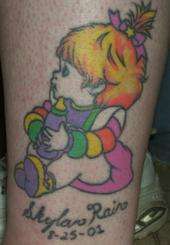 Baby Brite tattoo