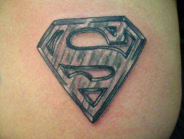 Superman Symbol tattoo