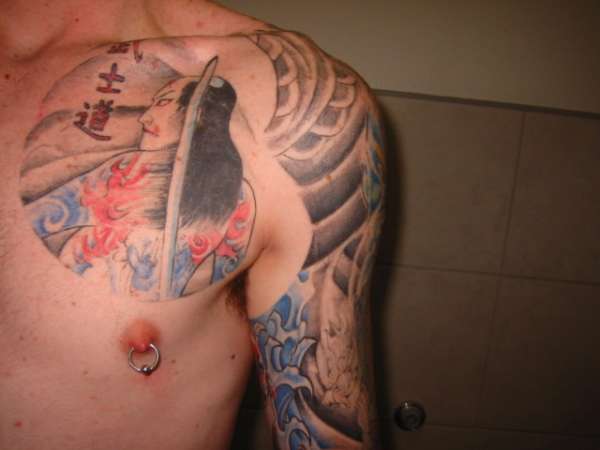 Japanese Half sleeve tattoo