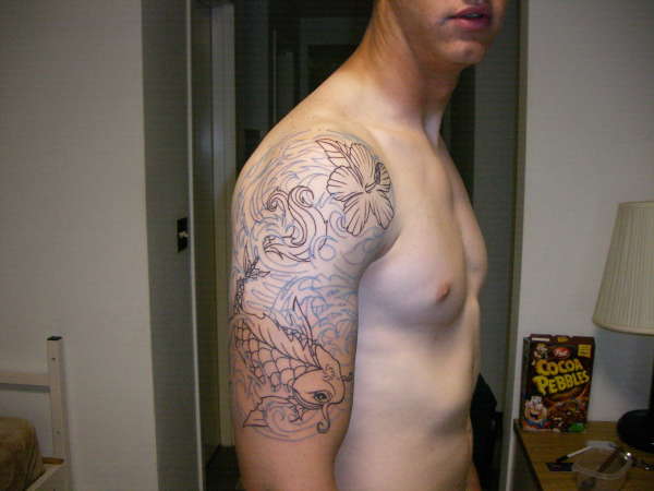 outline tattoo