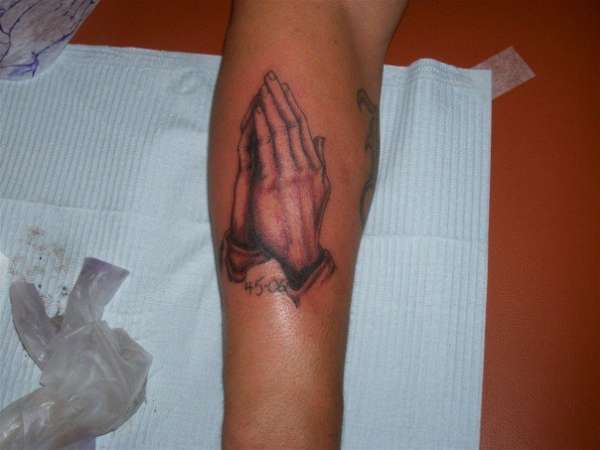 Praying Hands tattoo