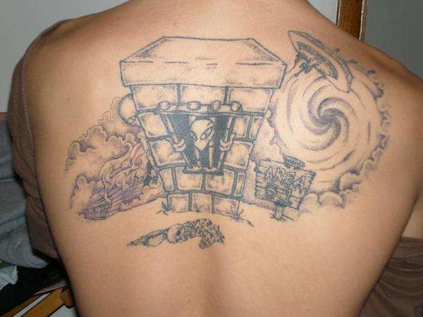 back tat tattoo