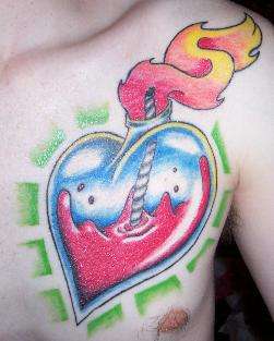 Sacred Heart tattoo