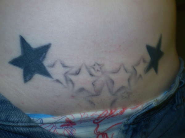 stars on my belly tattoo