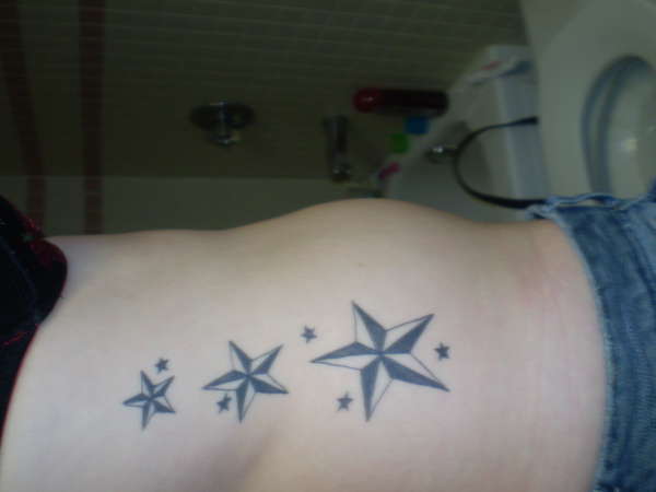 stars on my side tattoo