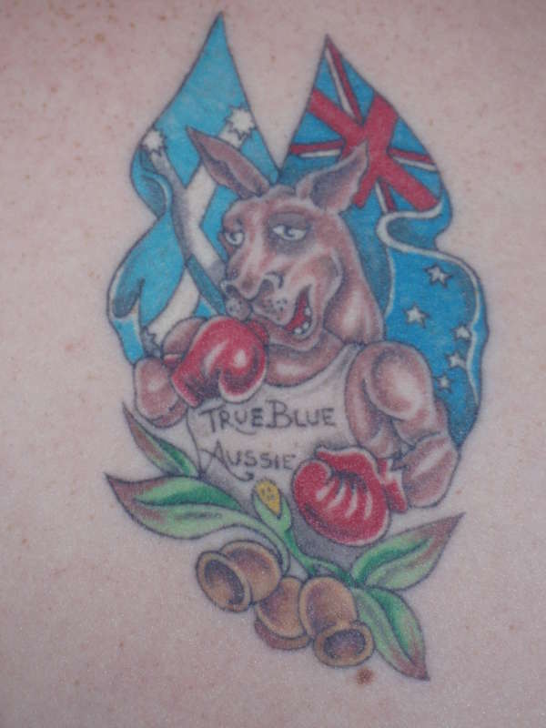 True Blue Aussie tattoo
