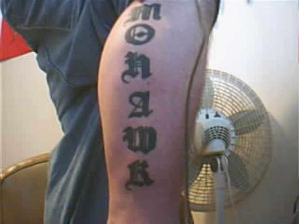 MOHAWK tattoo