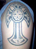 celtic cross tattoo