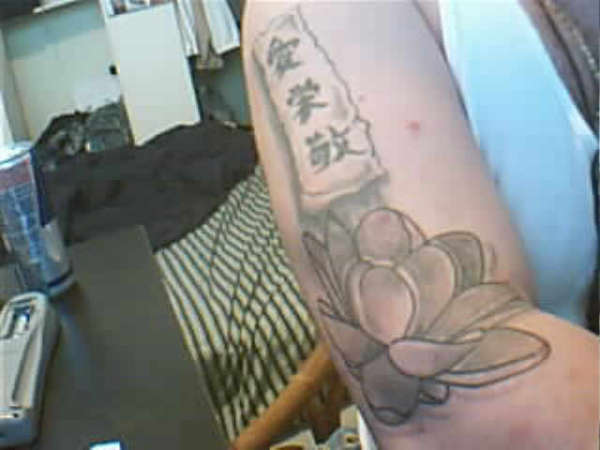 right arm tattoo