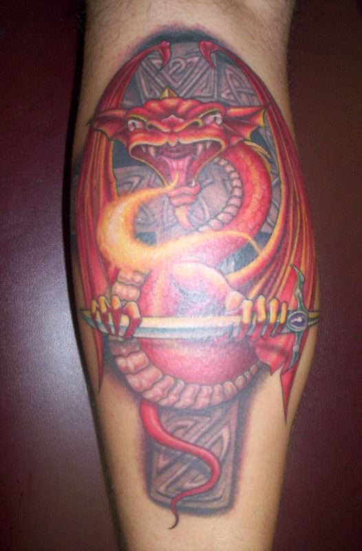 Dragon tattoo