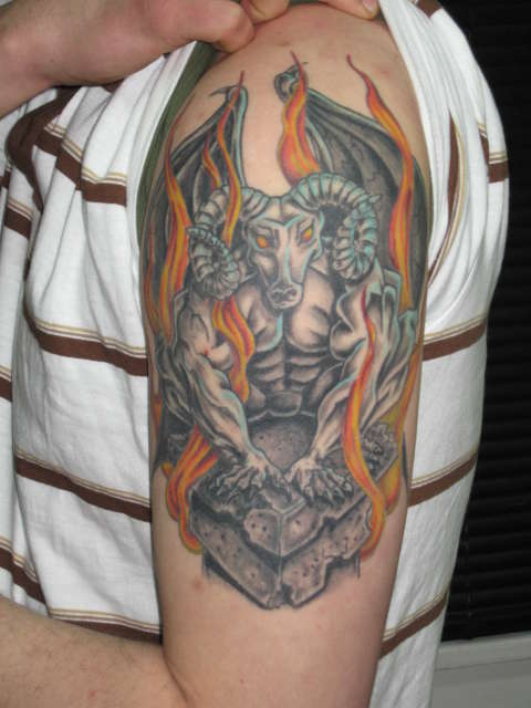 Gargoyle tattoo