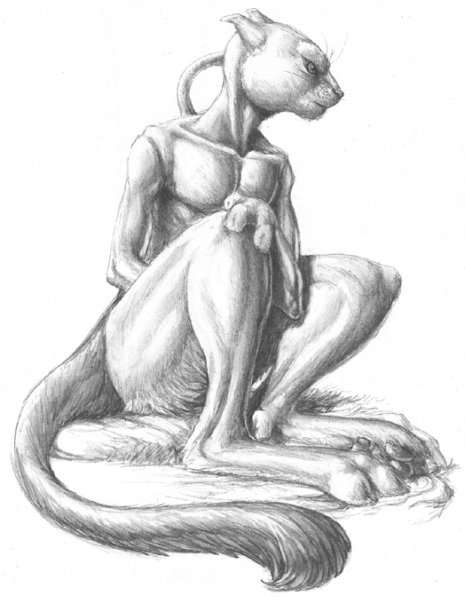 Mew Two tattoo