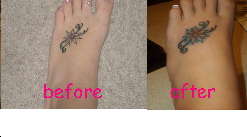 fixed flower foot tatt tattoo