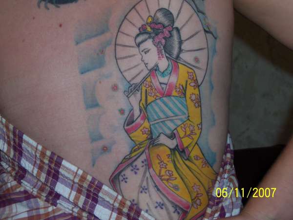 geisha tattoo