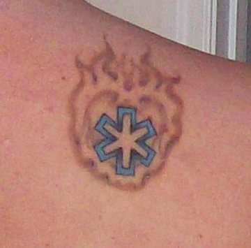 Heart of Fire tattoo