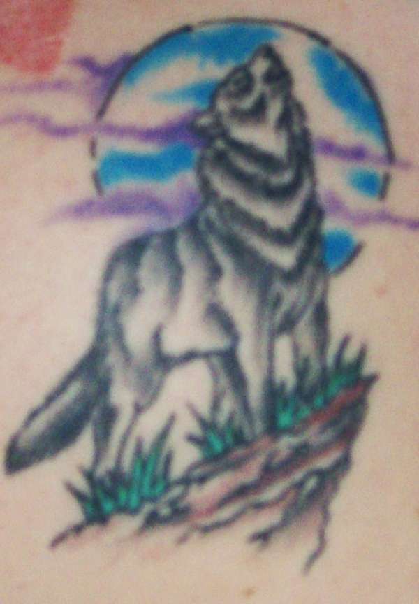 Wolf tattoo