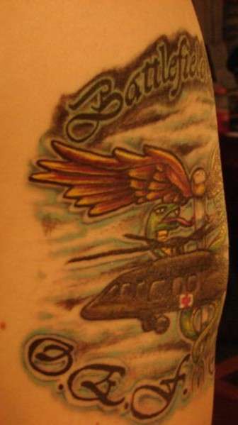 Battlefield angel tattoo