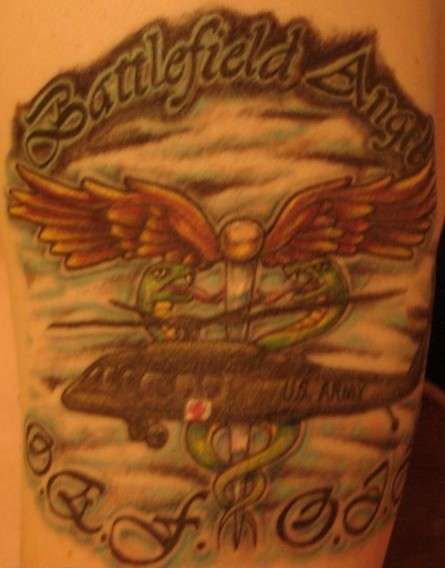 Battlefield angel tattoo
