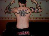 back n sleeves tattoo