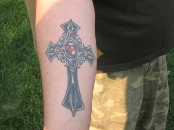 cross tattoo