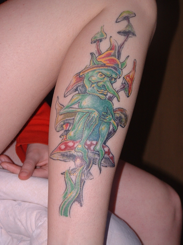 magic mashroomz tattoo