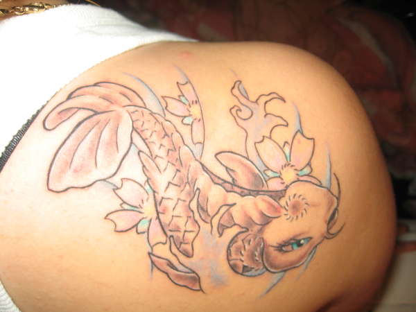 koi fish tattoo
