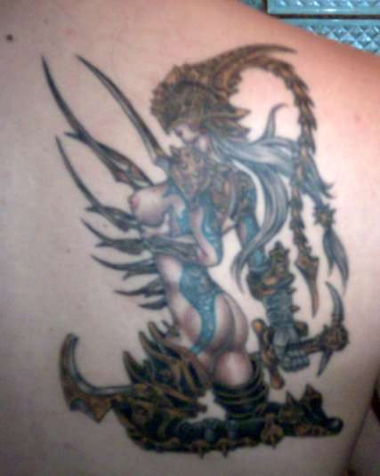 warrior chic tattoo