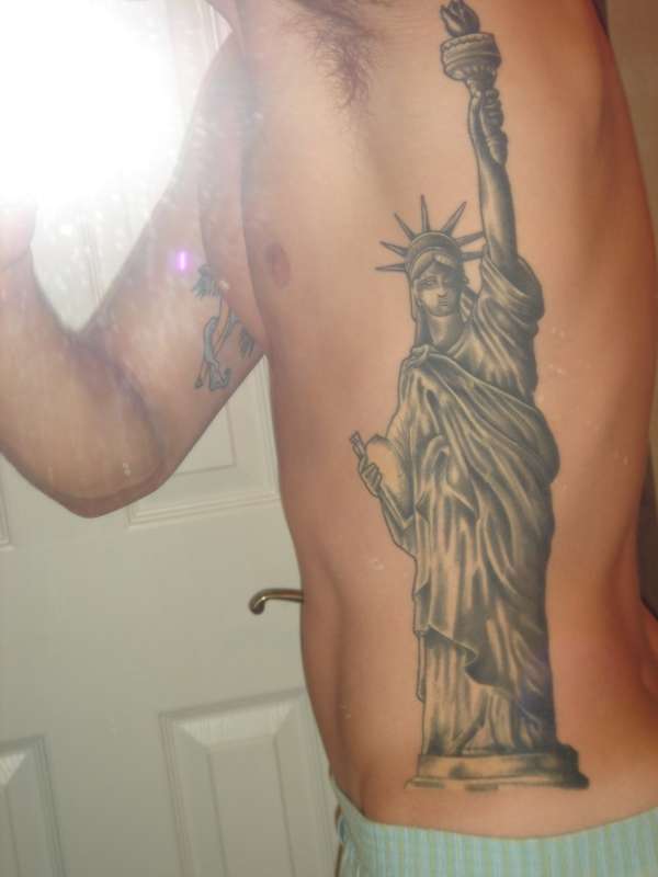 Lady Liberty tattoo